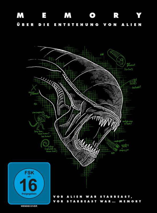 Memory-über Die Entstehung Von Alien - Alexandre O. Philippe - Filmes - Alive Bild - 4042564215915 - 12 de novembro de 2021