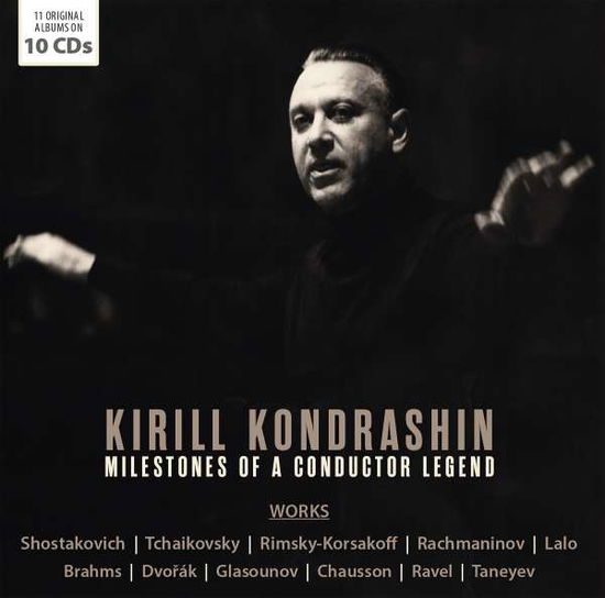 Cover for Kirill Kondrashin · Milestones Of A Conductor legend (CD) (2021)