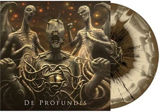 Cover for Vader · De Profundis (Gold &amp; Bone with Black Splatter) (LP) (2021)