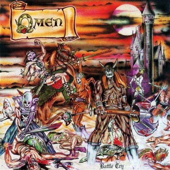 Cover for Omen · Battle Cry (Silver Vinyl) (LP) (2022)