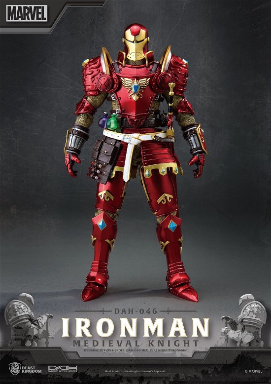 Medieval Knight Iron Man Dah-046 Dynamic 8-ction a - Beast Kingdom - Produtos - BEAST KINGDOM - 4711061159915 - 10 de janeiro de 2023