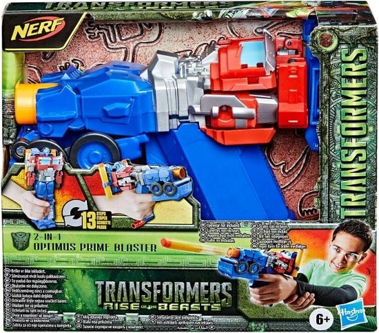 Cover for Hasbro · Hasbro Nerf Transformers: Rise Of The Beast - 2-in-1 Optimus Prime Blaster (f3901) (MERCH) (2023)