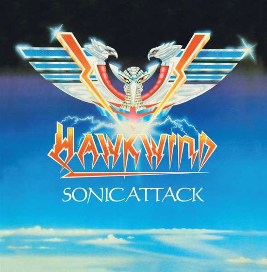 Cover for Hawkwind · Sonic Attack (40th Anniversary) (Blue Vinyl) (LP) (2022)
