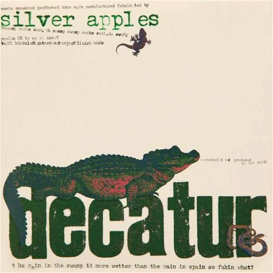 Cover for Silver Apples · Decatur (LP) (2016)