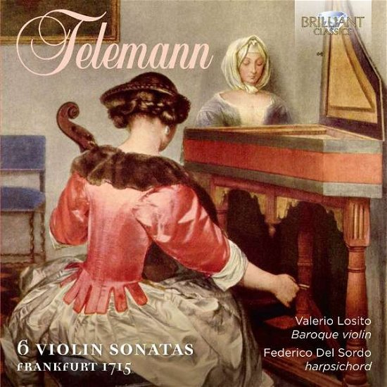 Cover for Telemann G.p. · 6 Violin Sonatas / frankfur (CD) (2016)