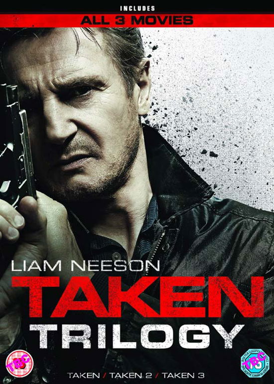 Cover for Taken 1-3 · Taken Trilogy (3 Films) 1 to 3 Movie Collection (DVD) (2015)