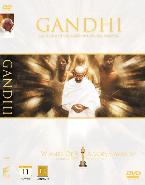 Gandhi -  - Elokuva - JV-SPHE - 5051162300915 - tiistai 13. marraskuuta 2012