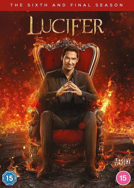 Cover for Lucifer S6 DVD · Lucifer Season 6 (DVD) (2022)