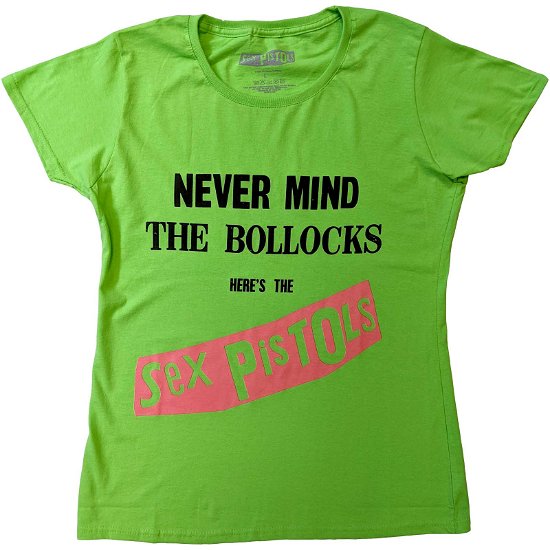 The Sex Pistols Ladies T-Shirt: Nevermind the B...s Original Album - Sex Pistols - The - Koopwaar -  - 5056561078915 - 