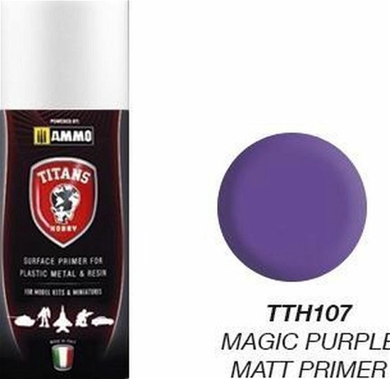 Cover for Ammo Mig Jiminez · Titans Hobby:  Magic Purple Matt Primer 400 Ml Spray (Toys)