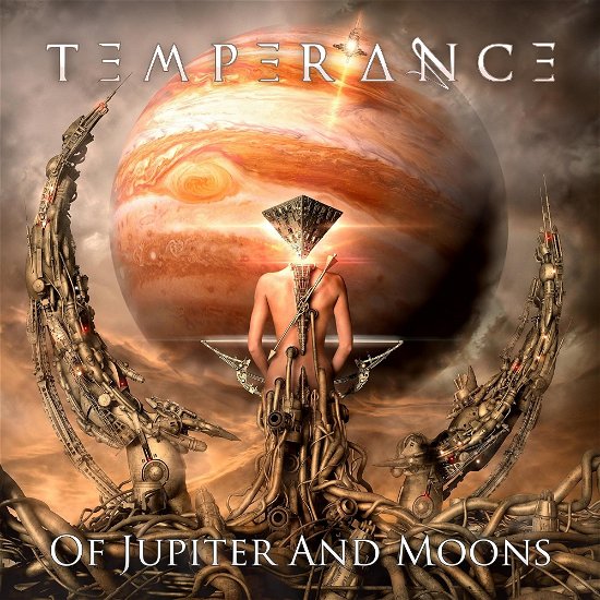 Cover for Temperance · Of Jupiter And Moons (Marbled Orange Vinyl) (LP) (2024)