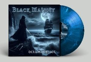 Cover for Black Majesty · Oceans of Black (Marbled Blue Vinyl) (LP) (2025)