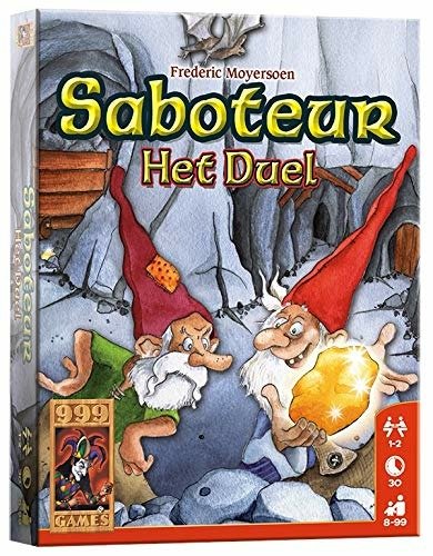 Cover for Saboteur · Het Duel (Leksaker)