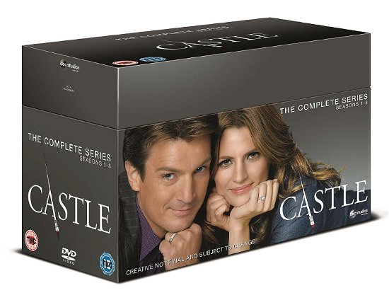 Cover for Castle Season 1-8 (DVD) (2016)