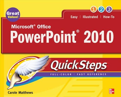 Cover for Carole Matthews · Microsoft Office PowerPoint 2010 QuickSteps (Paperback Book) (2010)