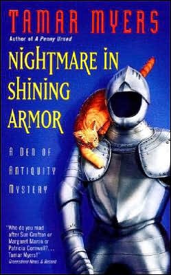 Cover for Tamar Myers · Nightmare in Shining Armor: A Den of Antiquity Mystery - Den of Antiquity (Pocketbok) (2001)