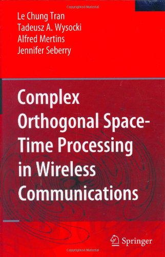 Cover for Le Chung Tran · Complex Orthogonal Space-Time Processing in Wireless Communications (Hardcover Book) [2006 edition] (2006)