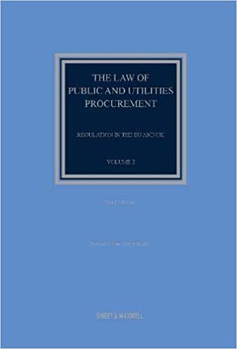 The Law of Public and Utilities Procurement Volume 2: Regulation in the EU and the UK - Professor Sue Arrowsmith - Books - Sweet & Maxwell Ltd - 9780414024915 - October 31, 2017