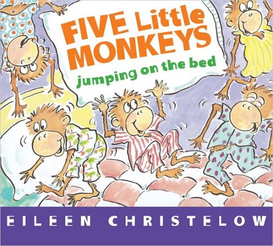 Cover for Eileen Christelow · Five Little Monkeys Jumping on the Bed (Board book) (2013)