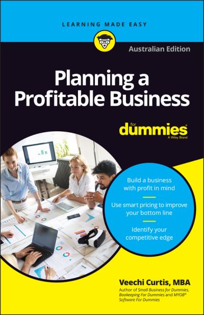 Cover for Veechi Curtis · Planning a Profitable Business For Dummies (Taschenbuch) [Australian edition] (2021)