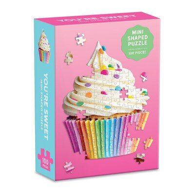 You're Sweet: 100 Piece Mini Shaped Puzzle - Galison - Board game - Galison - 9780735363915 - January 21, 2020