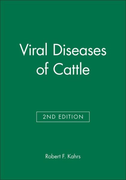 Cover for Robert F. Kahrs · Viral Diseases of Cattle (Hardcover Book) (2001)