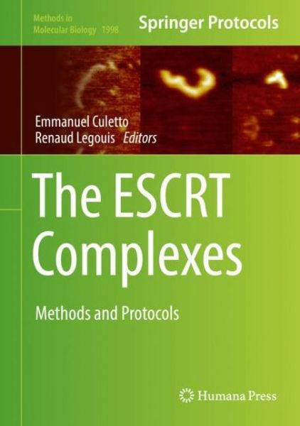 Cover for The ESCRT Complexes (Book) [1st ed. 2019 edition] (2019)