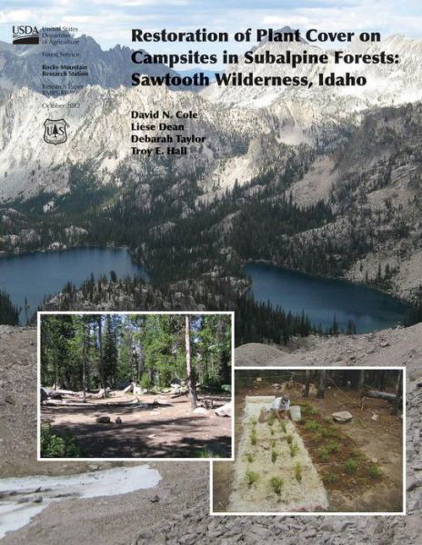 Cover for United States Department of Agriculture · Restoration of Plant Cover on Capsisites in Subalpine Forests: Sawtooth Wildernes, Idaho (Paperback Book) (2015)