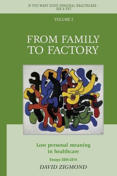 Cover for David Zigmond · From Family to Factory: Lost Personal Meaning in Healthcare (Pocketbok) (2015)