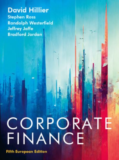 Cover for David Hillier · Corporate Finance 5e (Paperback Book) (2024)