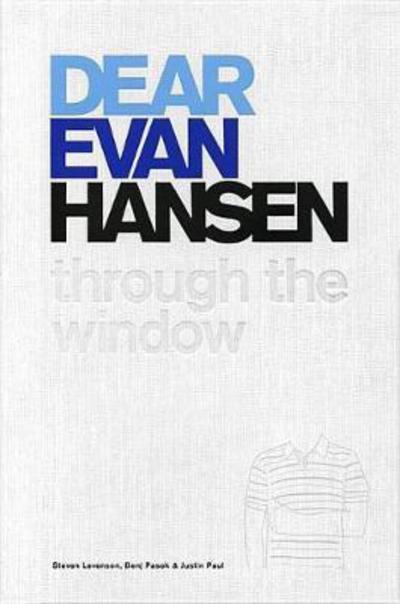 Cover for Steven Levenson · Dear Evan Hansen: Through the Window (Hardcover Book) (2020)