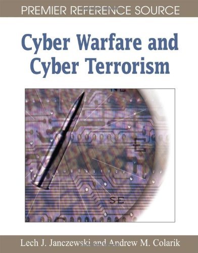 Cover for Lech J. Janczewski · Cyber Warfare and Cyber Terrorism (Innbunden bok) (2007)