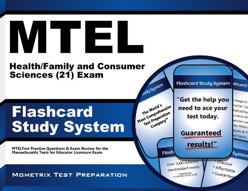 Cover for Mtel Exam Secrets Test Prep Team · Mtel Health / Family and Consumer Sciences (21) Exam Flashcard Study System: Mtel Test Practice Questions &amp; Exam Review for the Massachusetts Tests for Educator Licensure (Cards) (Taschenbuch) (2023)