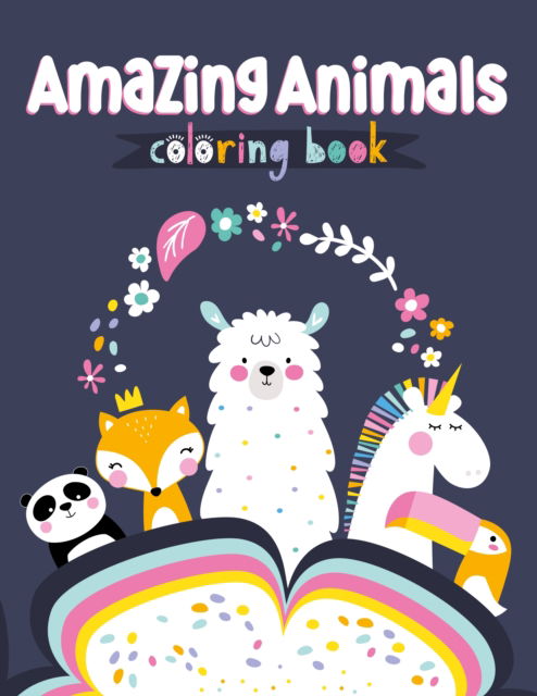 Cover for Clorophyl Editions · Amazing Animals Coloring Book (Taschenbuch) (2022)