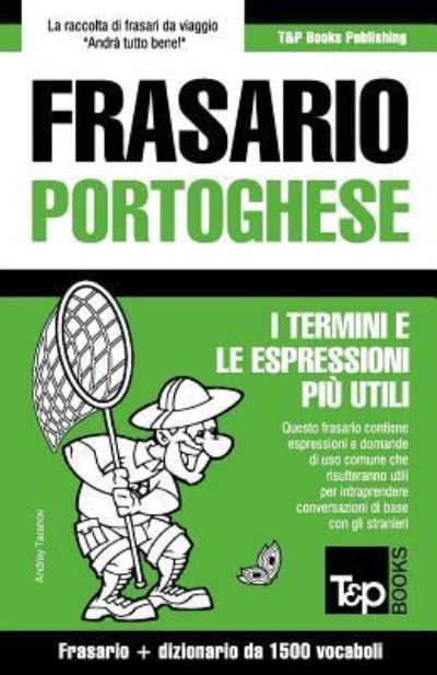 Cover for Andrey Taranov · Frasario Italiano-Portoghese e dizionario ridotto da 1500 vocaboli (Paperback Book) (2015)