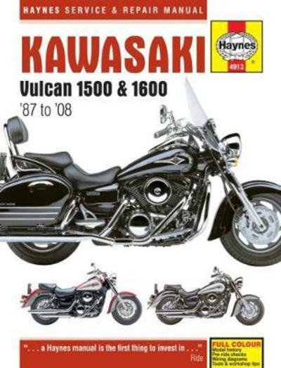 Cover for Haynes Publishing · Kawasaki Vulcan 1500 &amp; 1600 (87-08) (Pocketbok) [New edition] (2017)