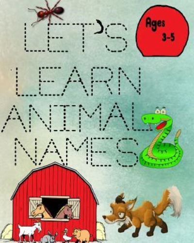 Cover for Melanie Bremner · Let's Learn Animal Names (Paperback Book) (2018)