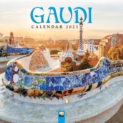 Cover for Flame Tree Studio · Gaudi Wall Calendar 2023 (Art Calendar) (Calendar) [New edition] (2022)