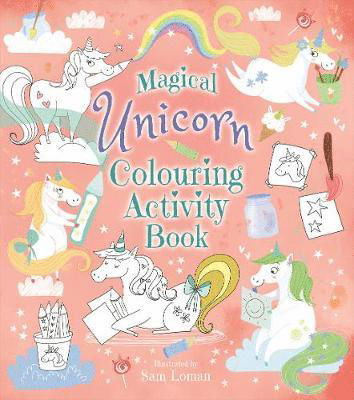 Cover for Sam Loman · Magical Unicorn Colouring Activity Book (Paperback Bog) (2020)