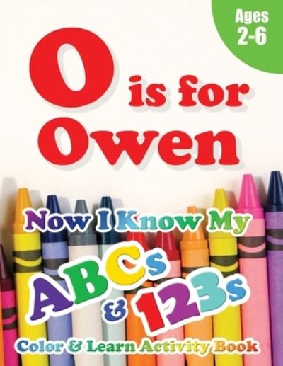 Cover for Crawford House Learning Books · O is for Owen (Pocketbok) (2020)