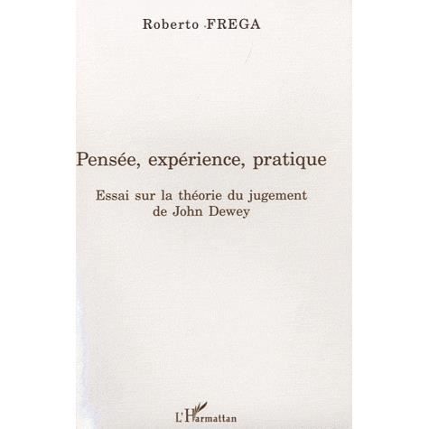 Cover for Roberto Frega · Pensée, expérience, pratique (Paperback Book) (2020)