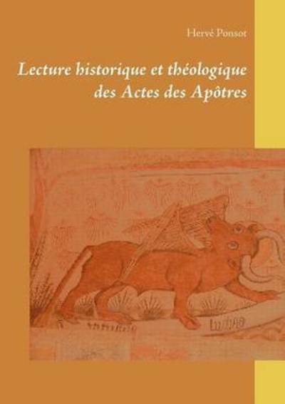 Cover for Ponsot · Lecture historique et théologiqu (Book) (2016)