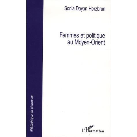 Cover for Sonia Dayan-Herzbrun · Femmes et politique au Moyen-Orient (Paperback Book) (2020)