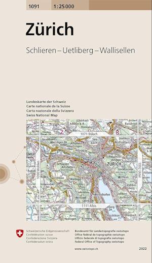 Cover for Switzerland Swisstopo · Zurich 2015 (Map) (2022)