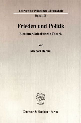 Cover for Henkel · Frieden und Politik. (Book) (1999)