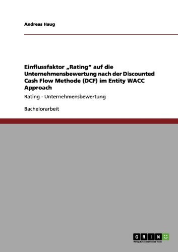 Cover for Haug · Einflussfaktor  Rating  auf die Un (Book) [German edition] (2012)