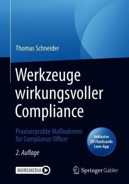 Cover for Schneider · Werkzeuge wirkungsvoller Compliance (Bog) (2020)