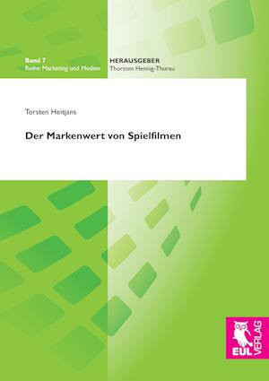Cover for Torsten Heitjans · Der Markenwert von Spielfilmen (Paperback Book) (2015)