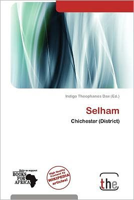 Cover for Indigo Theophanes Dax · Selham (Book) (2011)