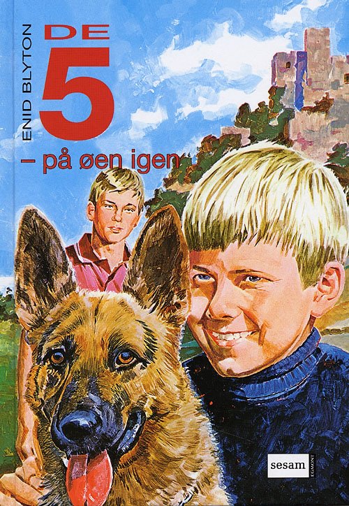 Cover for Enid Blyton · De 5, 6: De fem på øen igen (Bound Book) [3rd edition] (2006)